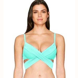 La Blanca Aqua Bikini Top